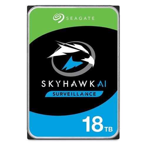 фото Жесткий диск seagate skyhawkai st18000ve002, 18тб, hdd, sata iii, 3.5"