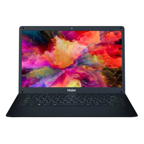 фото Ноутбук haier a1400sd, 14.1", intel celeron n3350 1.1ггц, 4гб, 128гб ssd, 64гб emmc, intel hd graphics 500, free dos, a1400sd, черный