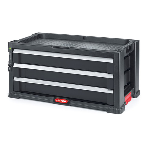 фото Ящик для инстр. keter drawer tool chest 3 16.3л 3отд. черный (17199302)