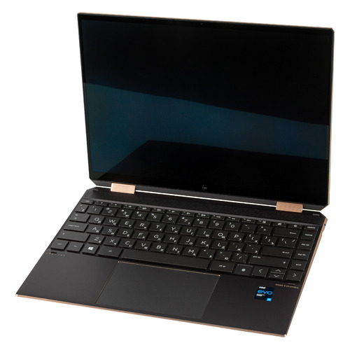 фото Ноутбук-трансформер hp spectre x360 14-ea0013ur, 13.5", intel core i7 1165g7 2.8ггц, 16гб, 1тб ssd, intel iris xe graphics , windows 10, 3b3q4ea, черный