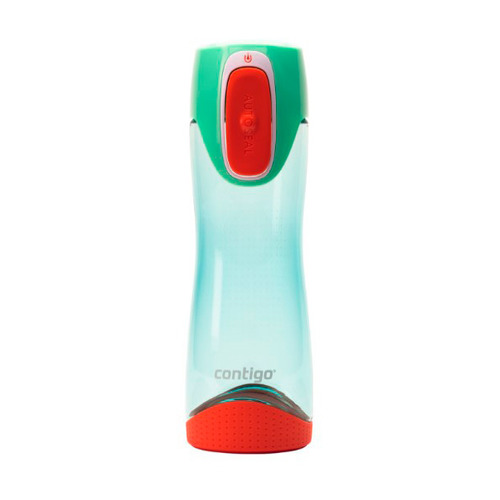 

Бутылка Contigo Swish 0.5л бирюзовый/красный тритан (2095119), Swish