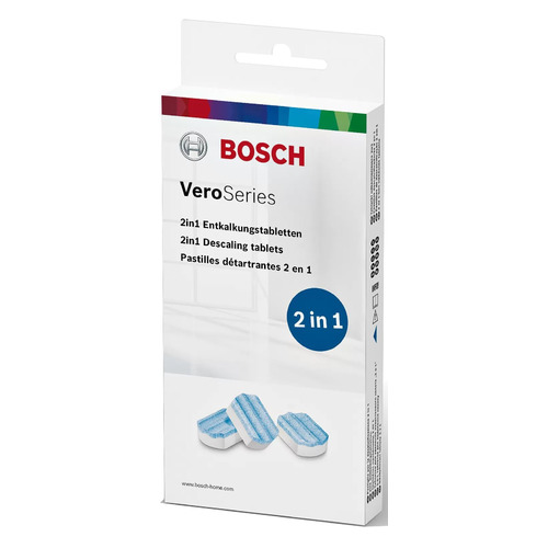 

Очищающие таблетки Bosch 00312093, для кофемашин, 3 шт, 00312093