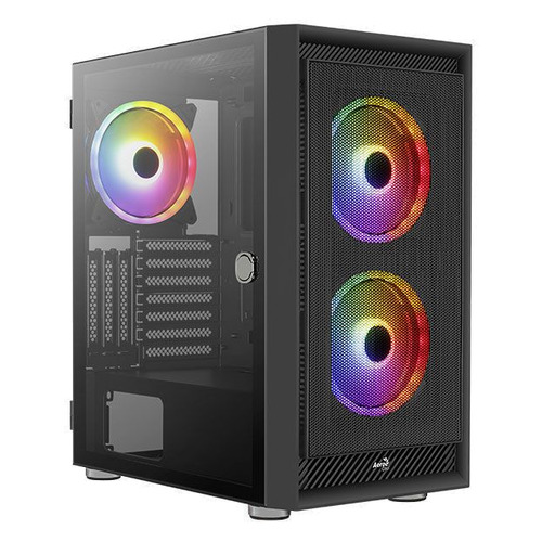 

Корпус ATX Aerocool Graphite-G-BK-v2, Midi-Tower, без БП, черный [accm-pb24033.11], Graphite-G-BK-v2