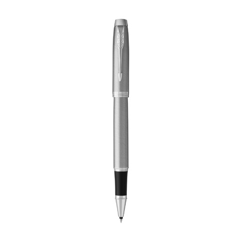 

Ручка роллерн. Parker IM Essential T319 (2143633) Brushed Metal CT F черные подар.кор., T319