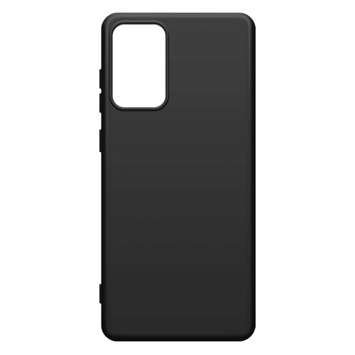 фото Чехол (клип-кейс) borasco microfiber case, для samsung galaxy a72, черный [39825]