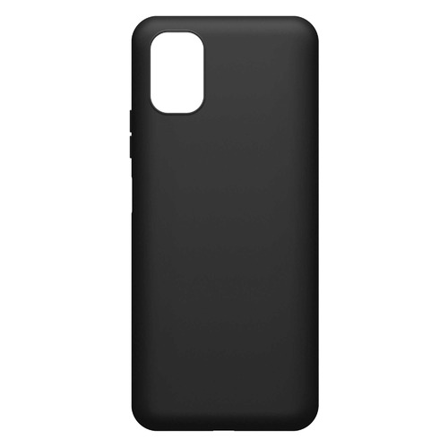 фото Чехол (клип-кейс) borasco silicone case, для zte blade v2020 smart, черный [39796]