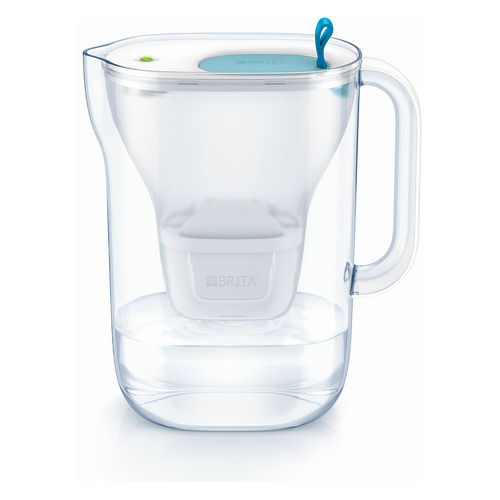 фото Фильтр для воды brita style mx+ cool, синий, 2.4л