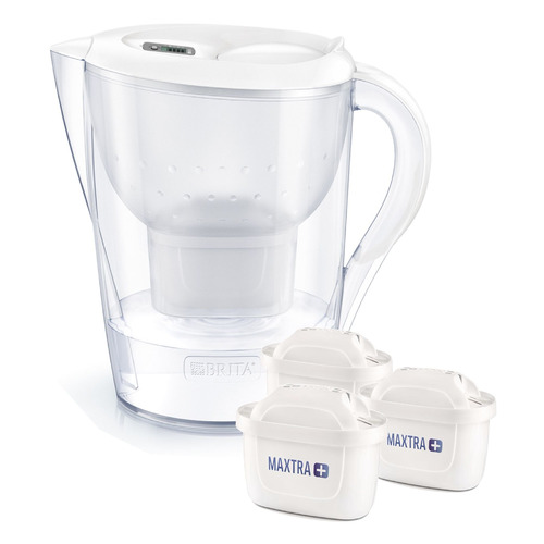 фото Фильтр для воды brita marella mx+ memo xl, белый, 3 картриджа в комплекте, 3.5л