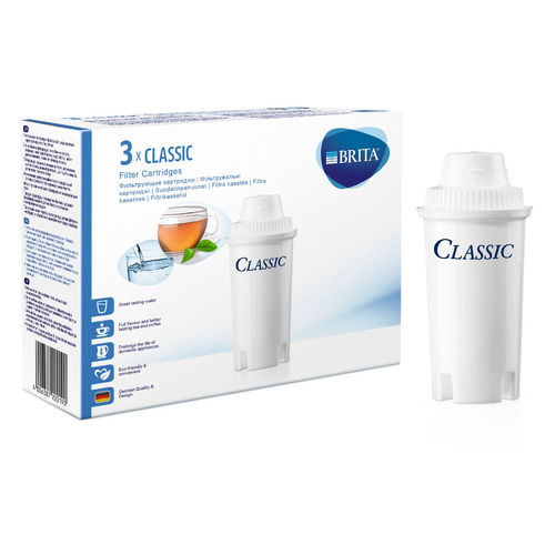 

Картридж BRITA Сlassic Упаковка 3, 3шт, Сlassic Упаковка 3