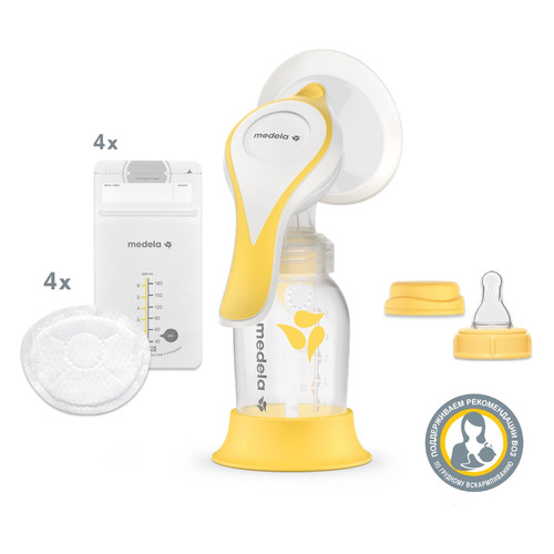 

Молокоотсос ручной Medela Harmony Essential pack, Harmony Essential pack