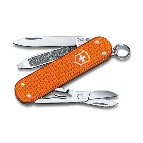 

Складной нож Victorinox Alox Classic, функций: 5, 58мм, оранжевый , коробка подарочная [0.6221.l21], Alox Classic