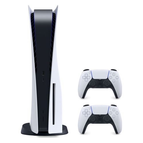 

Игровая консоль PLAYSTATION 5 с дополнительным беспроводным геймпадом DualSense для PlayStation 5, PS719398707, белый/черный, PS719398707