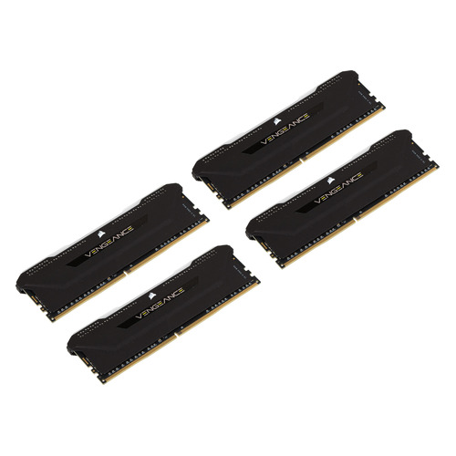 фото Модуль памяти corsair vengeance rgb pro cmh32gx4m4e3200c16 ddr4 - 4x 8гб 3200, dimm, ret