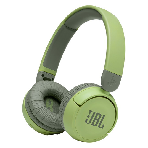 фото Гарнитура jbl jr 310 bt, bluetooth, накладные, зеленый [jbljr310btgrn]