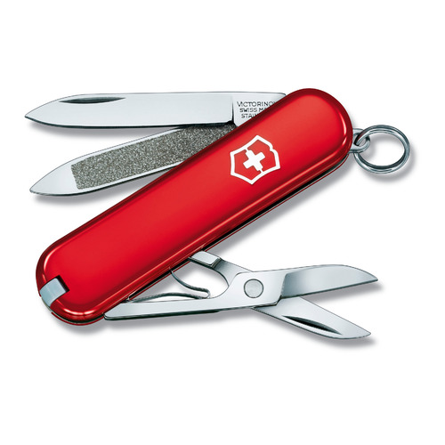 

Складной нож Victorinox Classic, функций: 7, 58мм, красный , коробка подарочная [0.6203.r], Classic