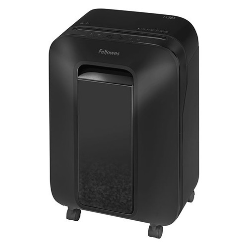 фото Уничтожитель бумаг fellowes powershred lx201, p-5, 2х12 мм, 12 лист. одновременно, 22л [fs-50500]