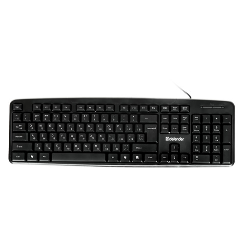 

Клавиатура Defender Next RU, USB, черный [45440], Next RU