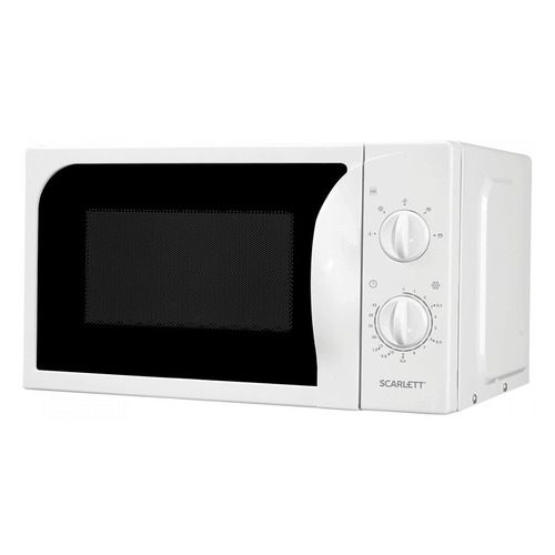 фото Микроволновая печь scarlett sc-mw9020s08m 20л. 700вт белый/черный