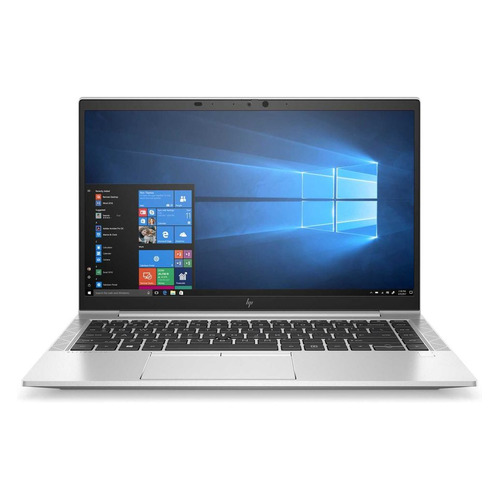 фото Ноутбук hp elitebook 845 g7, 14", amd ryzen 7 pro 4750u 1.7ггц, 16гб, 512гб ssd, amd radeon , windows 10 professional, 229r2ea, серебристый