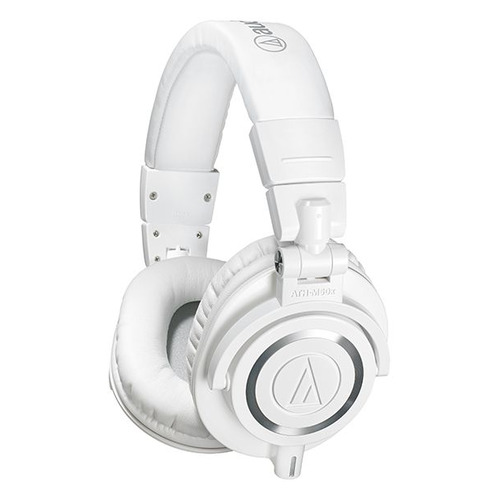 фото Наушники audio-technica ath-m50x, 3.5 мм, мониторные, белый [15117335]