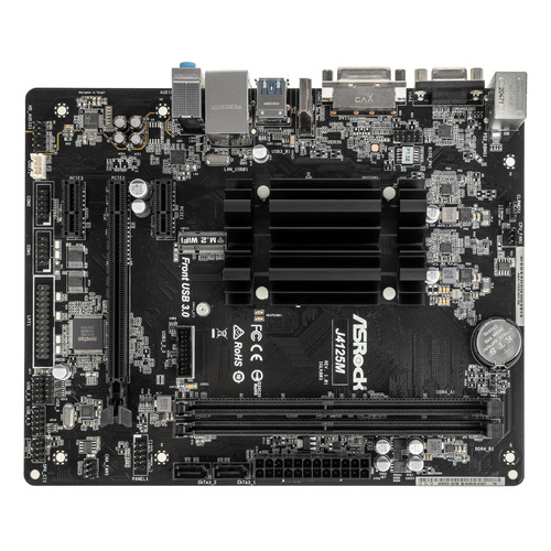 фото Материнская плата asrock j4125m, matx, ret