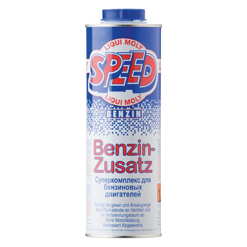 

Присадка в топливо LIQUI MOLY Speed Benzin Zusatz, моющая, топливная система, 1л, концентрат [3903], Speed Benzin Zusatz