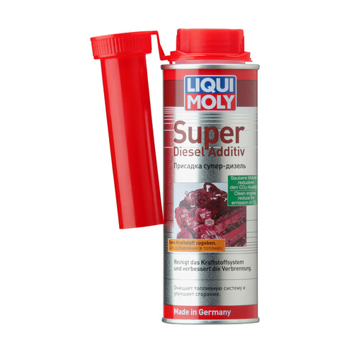 

Присадка в топливо LIQUI MOLY Super Diesel Additiv, моющая, топливная система, 0.25л, концентрат [1991], Super Diesel Additiv