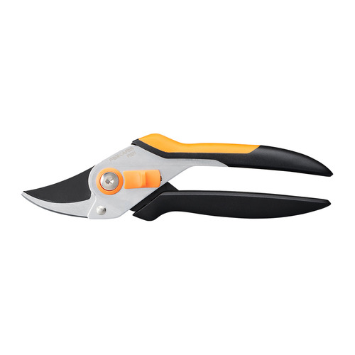 фото Секатор плоскостной fiskars solid p331 черный/оранжевый (1057163)