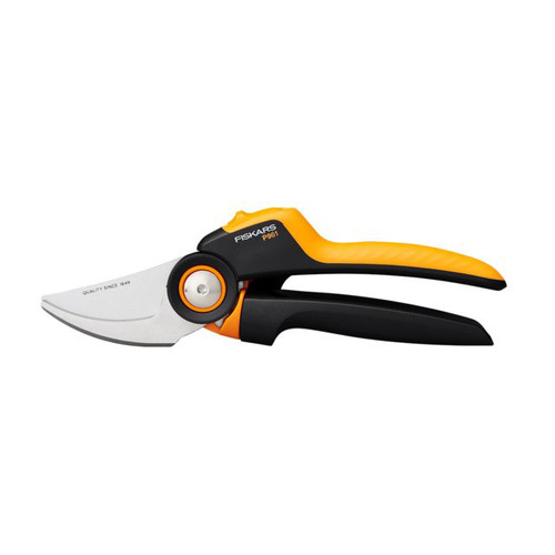 фото Секатор плоскостной fiskars powergear p961 черный/оранжевый (1057175)