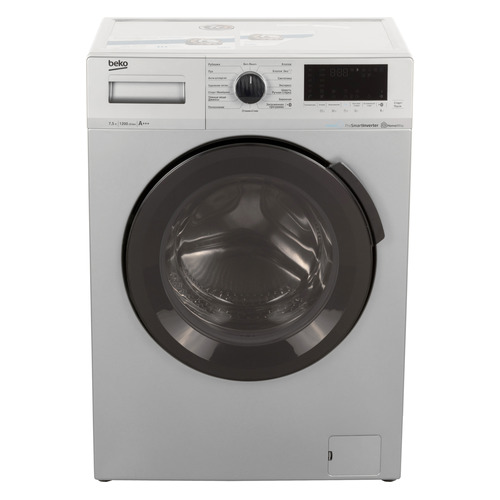 фото Стиральная машина beko wspe7h616s, фронтальная, 7.5кг, 1200об/мин