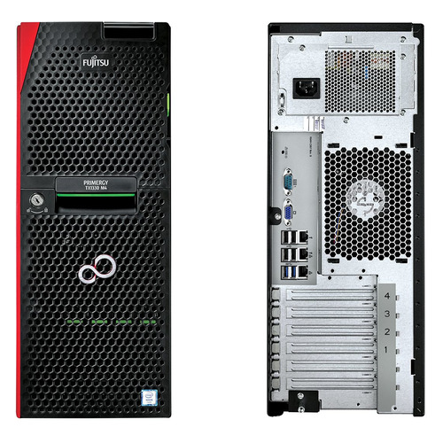 

Сервер Fujitsu PRIMERGY TX1330 M4 4x3.5 H-PL 1xE-2224 1x16Gb x4 3.5" SATA RW RAID 0/1 SATA onboard i, TX1330 M4 4x3.5 H-PL