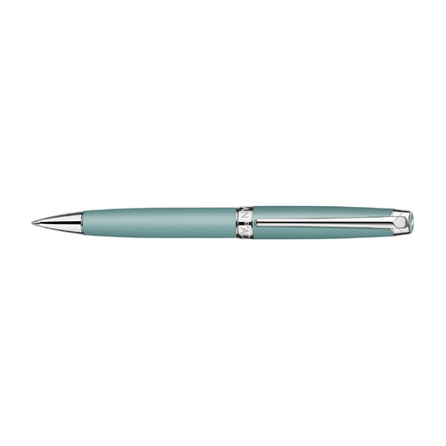 

Ручка шариков. Carandache Leman Alpine blue (4789.755) M черные подар.кор., Alpine blue