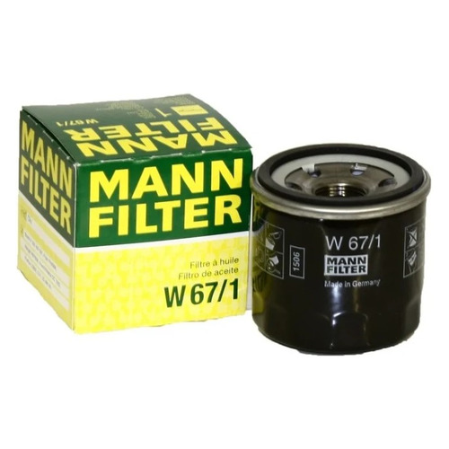 фото Фильтр масляный mann-filter w 67/1