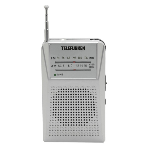

Радиоприемник Telefunken TF-1641, серебристый, TF-1641