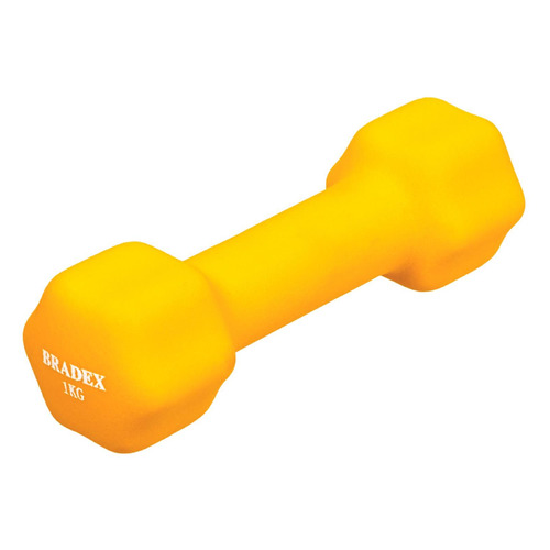 

Гантель Bradex SF 0540 1гант. 1кг неопр. желтый, SF 0540