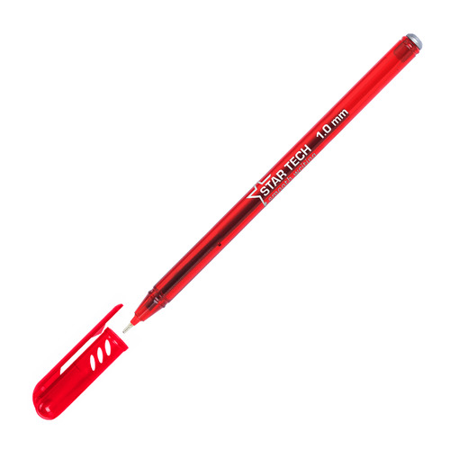 

Ручка шариков. Pensan Star Tech (2260/12RED) красный d=1мм кор.карт. 1стерж. игловидный пиш. наконеч 12 шт./кор., Star Tech