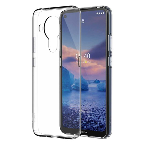 фото Чехол (клип-кейс) nokia clear case, для nokia 5.4, прозрачный [8p00000126]