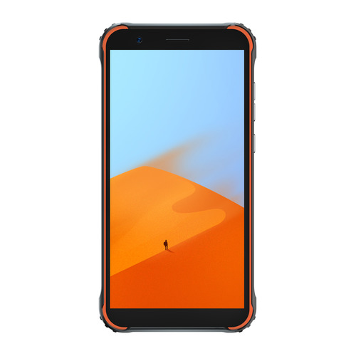 фото Смартфон blackview 64gb, bv4900 pro, черный/оранжевый