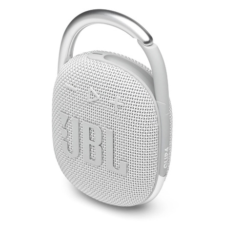 фото Портативная колонка jbl clip 4, 5вт, белый [jblclip4wht]