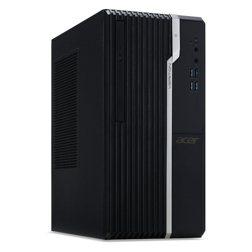 

Компьютер Acer Veriton S2670G, Intel Pentium Gold G6400, DDR4 4ГБ, 128ГБ(SSD), Intel UHD Graphics 610, CR, Windows 10 Professional, черный [dt.vtger.016], S2670G