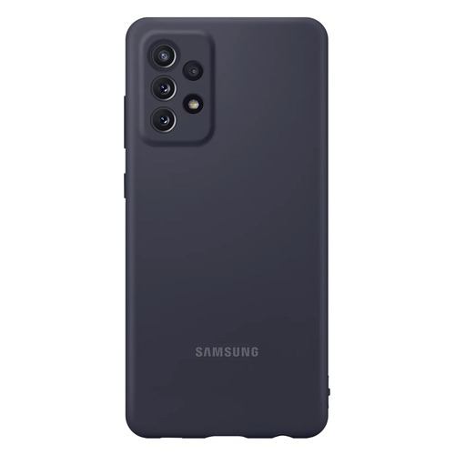 фото Чехол (клип-кейс) samsung silicone cover, для samsung galaxy a72, черный [ef-pa725tbegru]