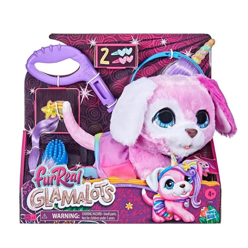 

Интерактивная игрушка FurReal Friends Friends Гламурный питомец на поводке [f15445l0], Розовый, Гламурный питомец на поводке