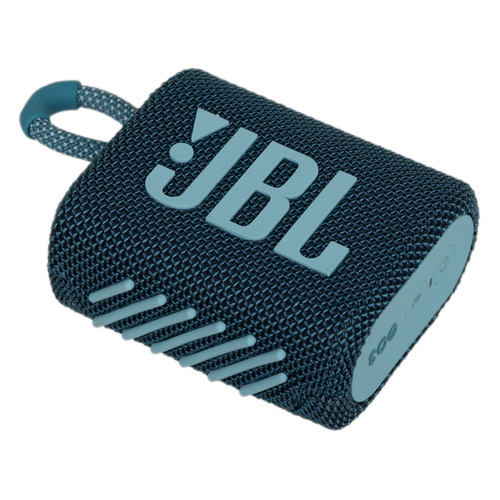 фото Портативная колонка jbl go 3, 4.2вт, синий [jblgo3blu]