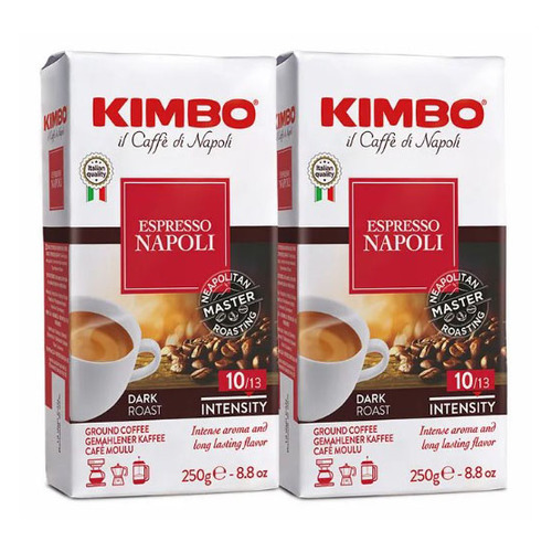 

Кофе молотый KIMBO Espresso Napoletano, средняя обжарка, 2х250 гр, Espresso Napoletano