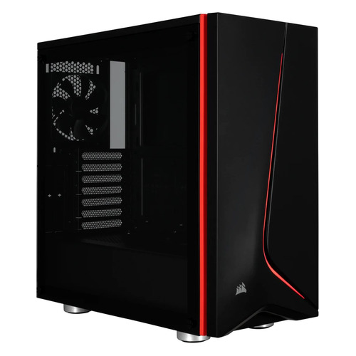 

Корпус ATX CORSAIR Carbide SPEC-06, Midi-Tower, без БП, черный [cc-9011144-ww], Carbide SPEC-06