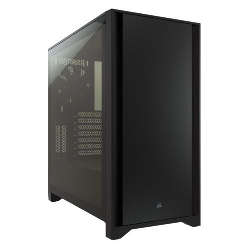 

Корпус ATX CORSAIR 4000D Tempered Glass, Midi-Tower, без БП, черный [cc-9011198-ww], 4000D Tempered Glass