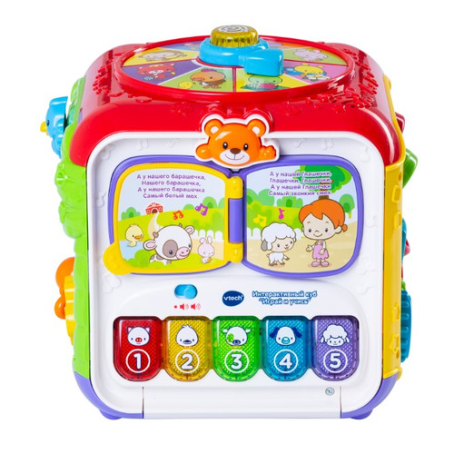 

Интерактивная игрушка Vtech Интерактивный куб "Играй и Учись" [80-183426], Интерактивный куб "Играй и Учись"