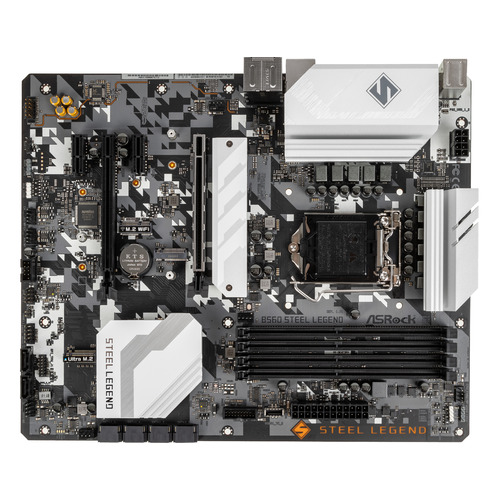 фото Материнская плата asrock b560 steel legend, lga 1200, intel b560, atx, ret