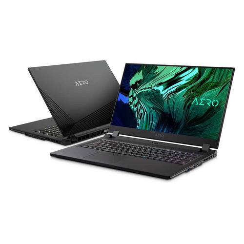 фото Ноутбук gigabyte aero 17 hdr yc-9ru4760sp, 17.3", ips, intel core i9 10980hk 2.4ггц, 64гб, 1тб + 1тб ssd, nvidia geforce rtx 3080 для ноутбуков - 8192 мб, windows 10 professional, yc-9ru4760sp, черный