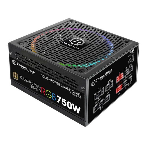 

Блок питания Thermaltake Toughpower Grand RGB Sync, 750Вт, 140мм, черный, retail [ps-tpg-0750fpcgeu-s], Toughpower Grand RGB Sync